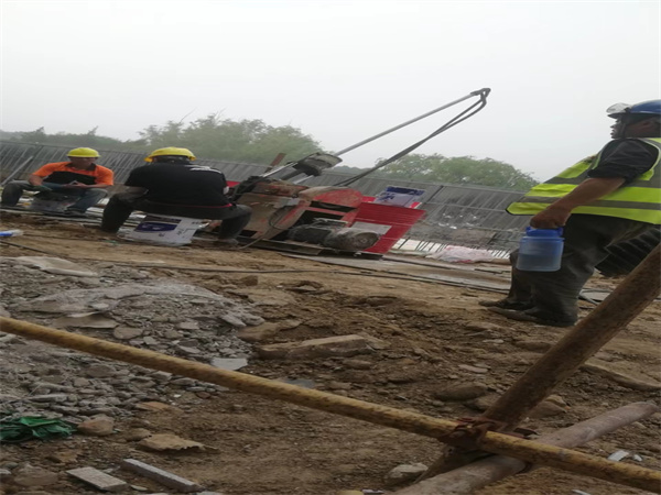 敦煌新建地基下沉回填土不实注浆加固施工